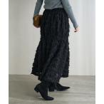 ショッピングウエスト スカート カットジャガードスカート
