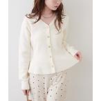 ニット セーター ラメペプラムニット レディース