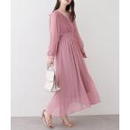 ワンピース ピンタックプリーツお上品ワンピース