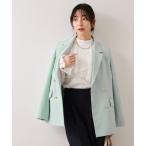 ショッピングUV ジャケット テーラードジャケット 「美easy」コンフォート金ボタンジャケット/イージーケア・UVケア・セットアップ対応 レディース