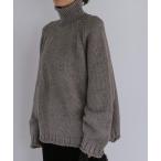 ショッピングLOW ニット セーター Oversized Low-Gauge High-Neck Knit / オーバーサイズローゲージハイネックニット レディース