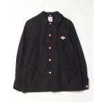「DANTON」 ワンポイント長袖シャツ 38 ブラック メンズ
