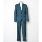 [Garage] костюм-тройка L темно-зеленый мужской 