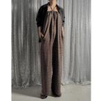 パジャマ ルームウェア provoke（プロヴォーク）ボーダーコンビネゾン レディース