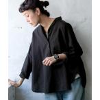 「soulberry」 長袖シャツ 4L ブラック レディース