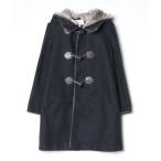 [BEAUTY&amp;YOUTH UNITED ARROWS] полупальто "даффл коут" LARGE темно-синий женский 