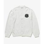 「LACOSTE」 ニットカーディガン 4 オフホワイト メンズ
