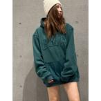 「GAP」 プルオーバーパーカー S グリーン メンズ