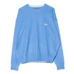 [PENNEYS] длинный рукав вязаный [Coen сотрудничество ] X-LARGE кобальт b люмен z