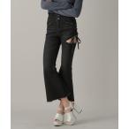 ショッピングforever21 「GAB GAB」 「Forever 21」ブーツカットデニムパンツ MEDIUM ブラック レディース