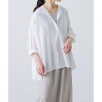「かぐれ」 長袖チュニック FREE オフホワイト レディース