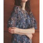 「Dorry Doll」 半袖ワンピース MEDIUM ブルー レディース