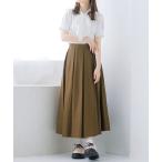 「moulis'」 プリーツスカート LARGE ブラウン レディース