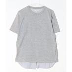 「GLOBAL WORK」 半袖Tシャツ M グレー レディース