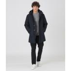 ダウンジャケット ダウン ウェザークロスロングダウン メンズ