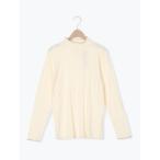 tシャツ パターンメッシュタートルインナー レディース