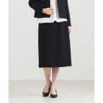 スカート 「セレモニー・フォーマル」ツイード セミタイト スカート＊