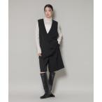 ショッピングハーフパンツ ベスト ジレ Vネックベスト×ハーフパンツ セットアップ レディース