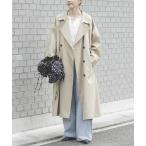 トレンチコート コート フーディー2WAYトレンチコート レディース