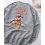 ショッピングトイストーリー トレーナー スウェット 「71」「Disney/ディズニー」ミッキーマウス/トイストーリー  裏毛 クルーネック スウェット/バックプリント/レディー