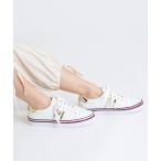 ショッピングHILFIGER スニーカー 「TOMMY HILFIGER」シンプルスニーカー　トリコロール×ゴールド レディース メンズ