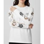 ショッピングアニマル tシャツ アニマルフェイス袖プリントロンTEE(M1) メンズ レディース