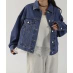 ショッピングアンドミー デニムジャケット gジャン ショート丈ジャケット「デニム/ツイル」 レディース