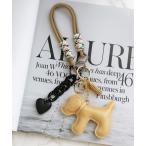  очарование [ NOLITA /no Lee ta] взрослый симпатичный собака × Heart сумка очарование брелок для ключа PU кожа женский 