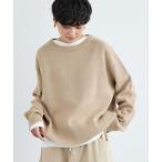 ニット セーター BARNYARDSTORM / バックスリットワイドニット レディース