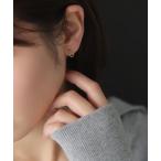 ピアス オーバルダイヤピアス K10（両耳） レディース