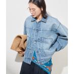 ショッピングJACKET デニムジャケット gジャン Denim Trucker jacket レディース