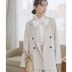 ジャケット テーラードジャケット 「オケージョン対応 / セレモニー対応 / セットアップ対応」ダブルブレスト ダブルボタン ブレザージャケット