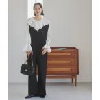 オールインワン 「オケージョン対応 / セレモニー対応 / セットアップ対応」Ｖネックオールインワン レディース