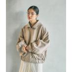 ショッピングスエード ブルゾン アウター フェイクスエードブルゾン　636607 レディース