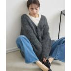 カーディガン 「RU.TI.LE」ニットロングカーディガン レディース