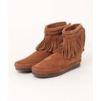 「Minnetonka」 ブーツ US6 ダークブラウン レディース