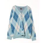 ショッピングロングカーディガン 「Needles」 ニットカーディガン M ブルー メンズ