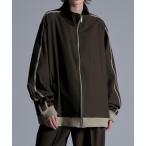 [Loose/ разрозненный ] джерси блузон M Brown мужской 