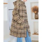 [KOBE LETTUCE] полупальто "даффл коут" M оттенок коричневого прочее женский 