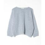 ショッピングmarc 「TRICOTS JEAN MARC」 長袖ニット - ブルー レディース