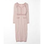 「RESEXXY」 ニットワンピース FREE ピンク レディース