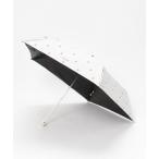 「PAUL&JOE」 折りたたみ傘 - ホワイト レディース