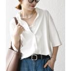 「SHIPS any」 半袖カットソー ONE SIZE ホワイト レディース