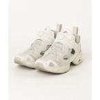 ショッピングリーボック ポンプフューリー 「Reebok」 ローカットスニーカー 23.5cm ベージュ メンズ