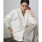 「SALON adam et rope'」 ニットカーディガン FREE ホワイト レディース