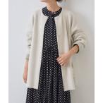 ショッピングロングカーディガン 「BEARDSLEY」 ニットカーディガン FREE アイボリー レディース