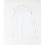 「ATON」 長袖カットソー ONE SIZE ホワイト レディース