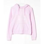 「Abercrombie&Fitch」 プルオーバーパーカー L パープル レディース