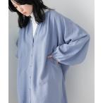 [LOWRYS FARM] длинный рукав туника FREE голубой женский 