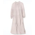 ショッピングティアード 「MARIHA」 長袖ワンピース 36 ベージュ レディース